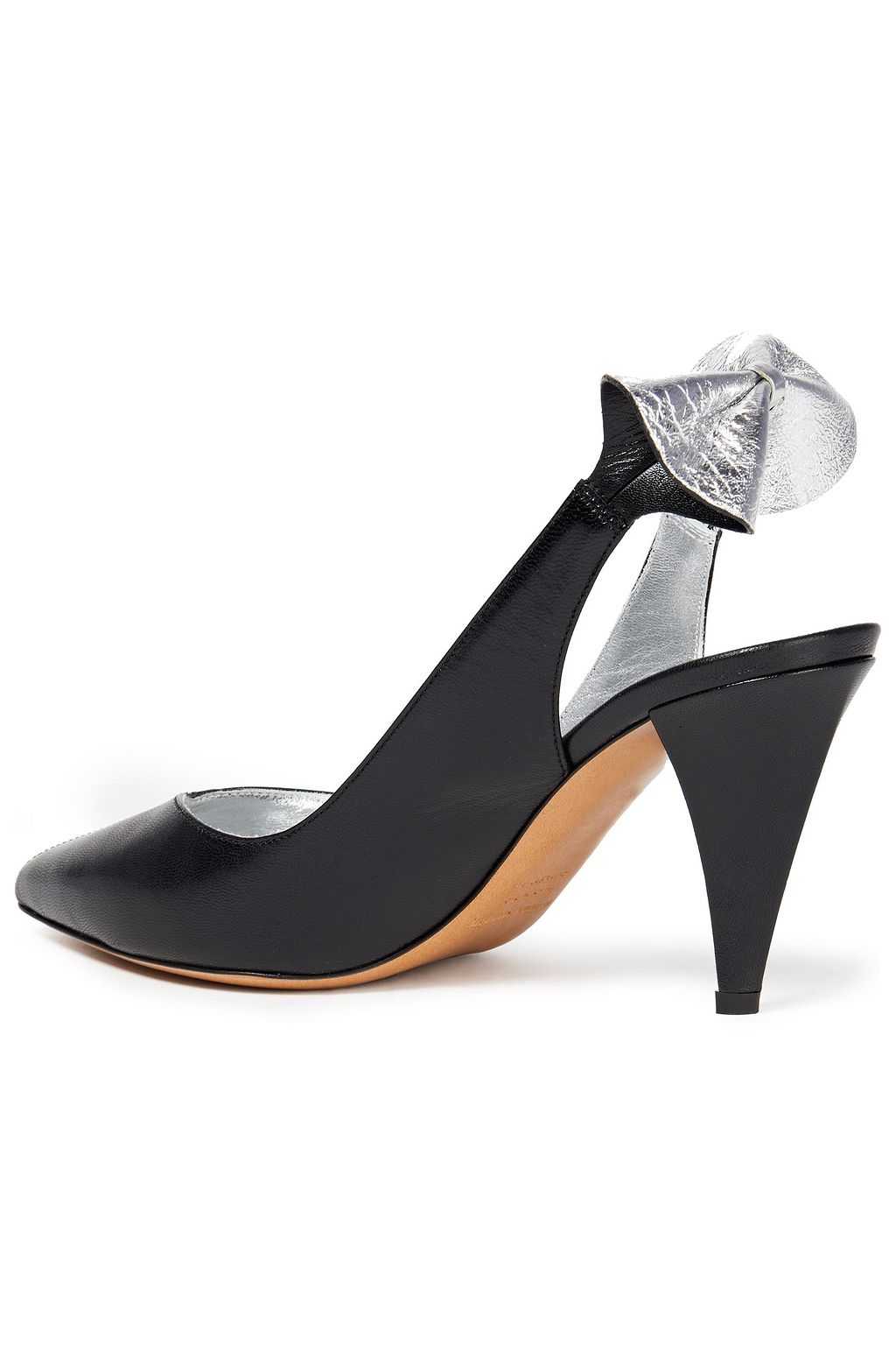 ISABEL MARANT Bow-embellished leather sandals