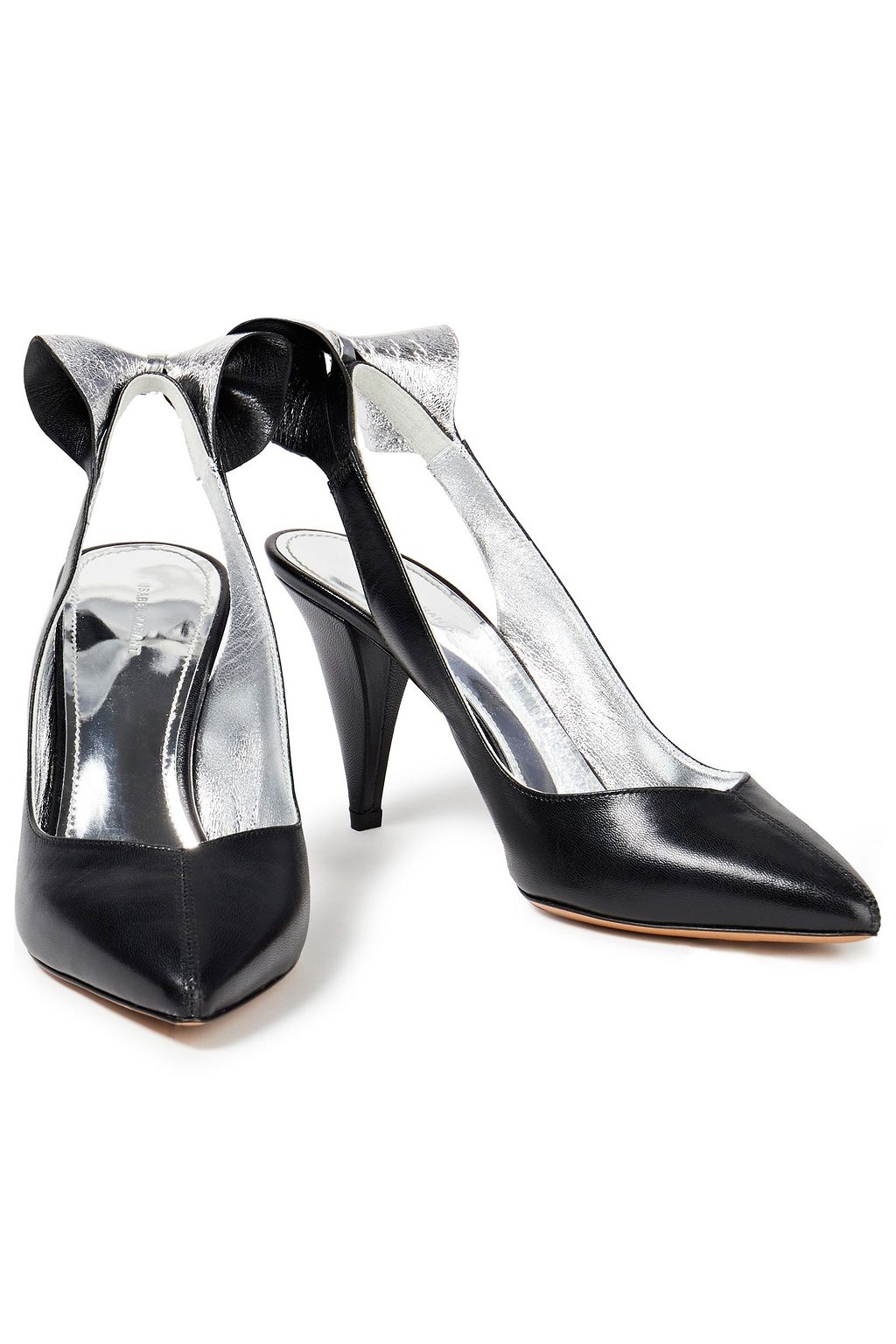 ISABEL MARANT Bow-embellished leather sandals
