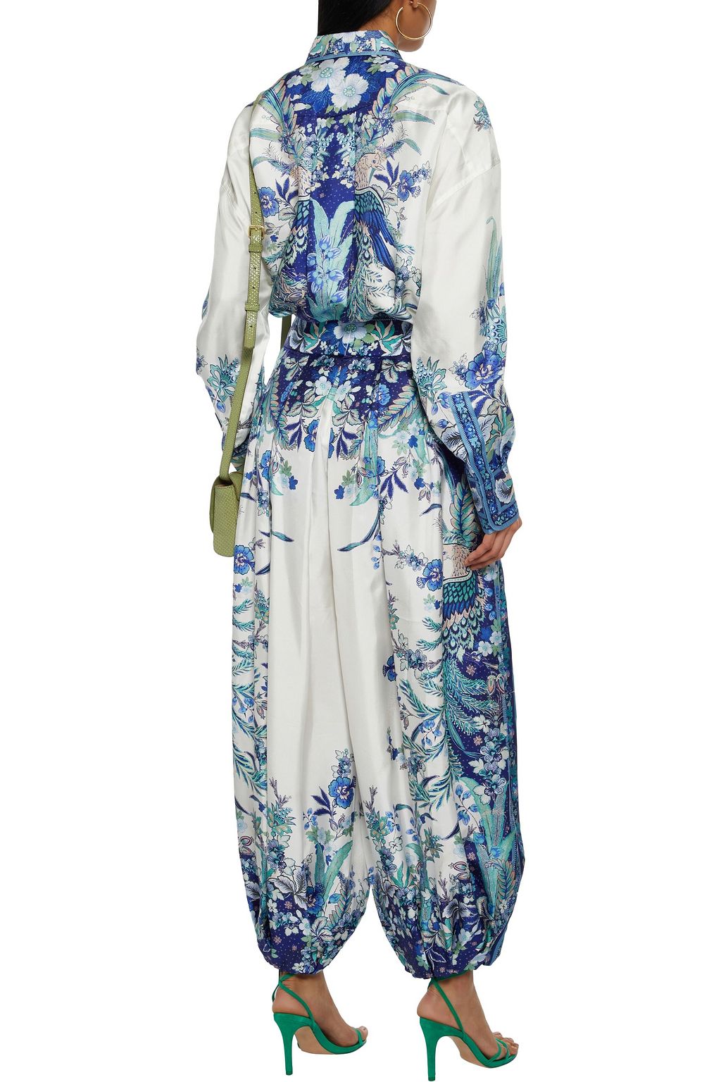 ZIMMERMANN Glassy Placement printed silk-twill shirt