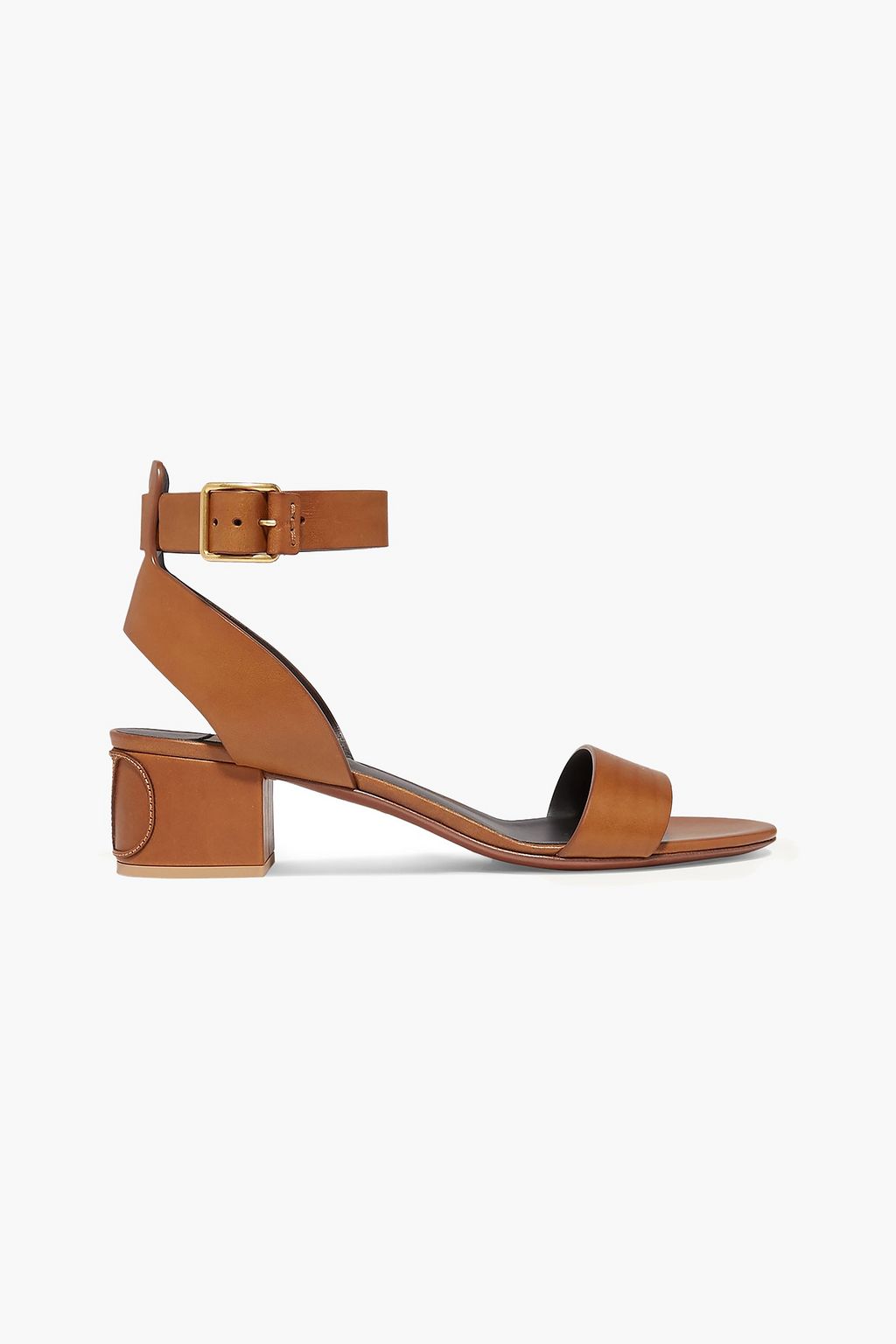 Light brown Go Logo 45 leather sandals | VALENTINO GARAVANI | THE OUTNET