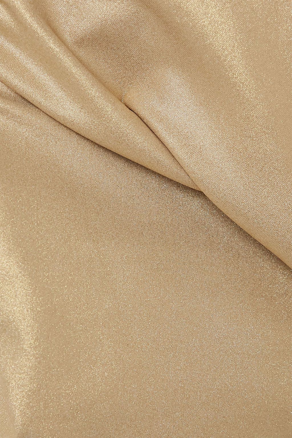KARLA COLLETTO Carmelle off-the-shoulder cutout two-tone swimsuit
