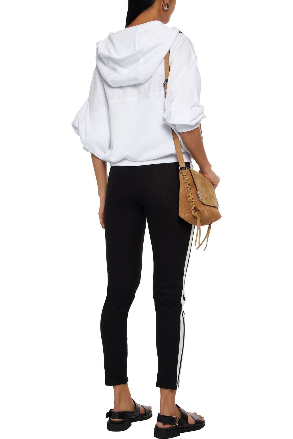 MARANT ÉTOILE Dario striped stretch-jersey track pants