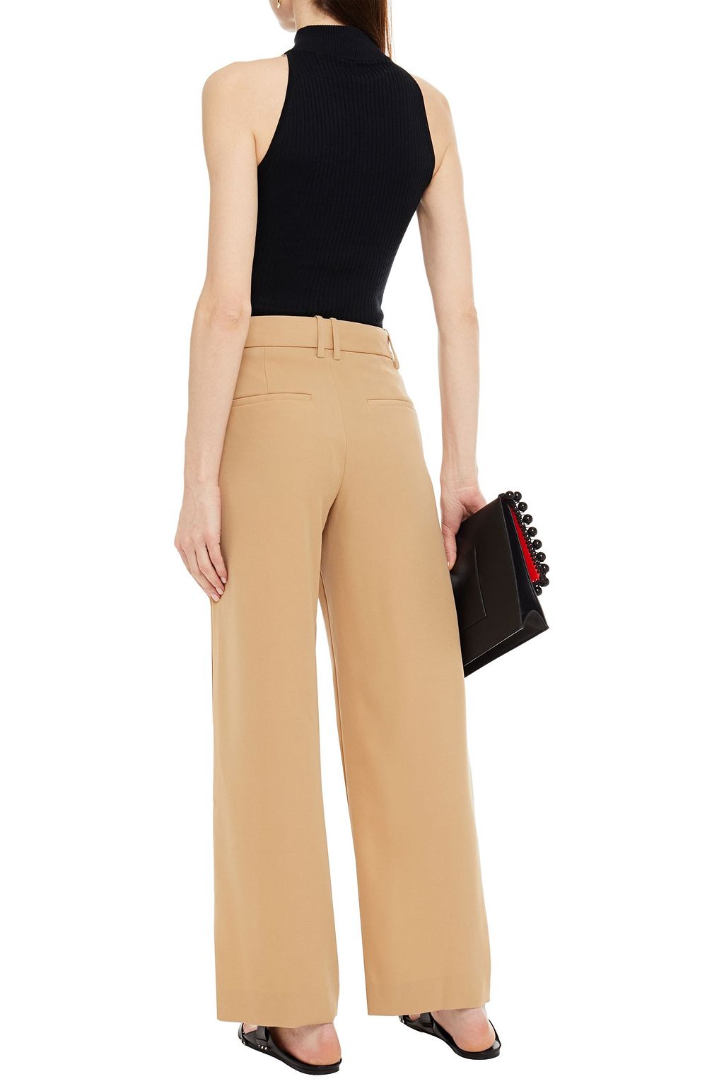 COTTON BY AUTUMN CASHMERE Ribbed cotton top