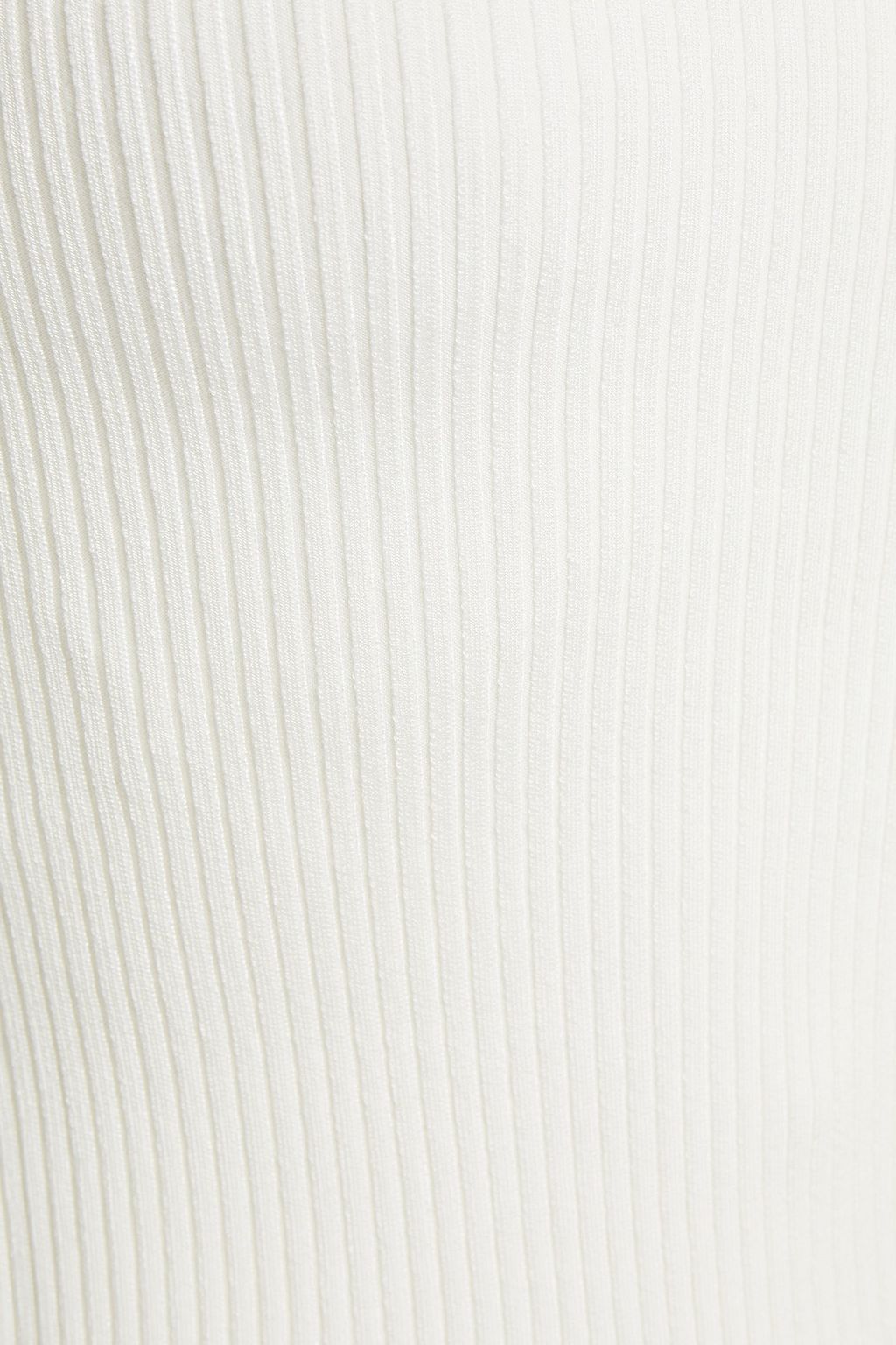 ZIMMERMANN Wavelength one-shoulder cutout ribbed jersey tank