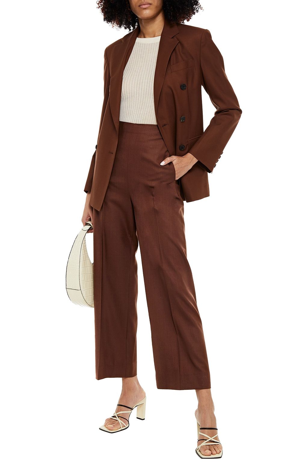 LVIR Wool straight-leg pants