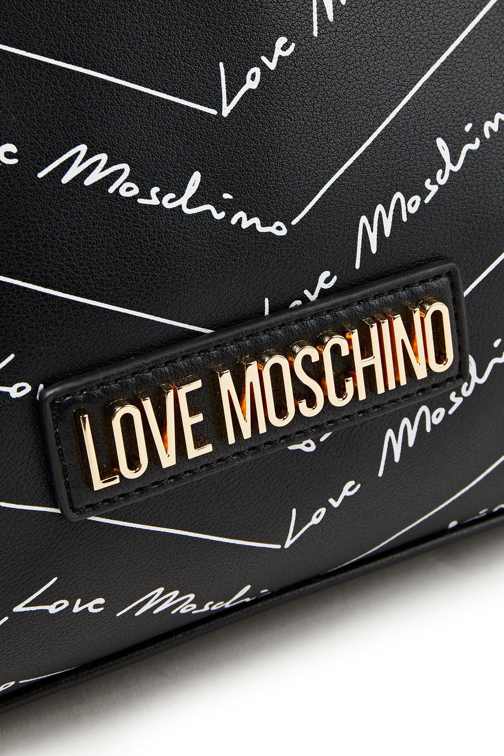 LOVE MOSCHINO Rucksack aus bedrucktem Leder