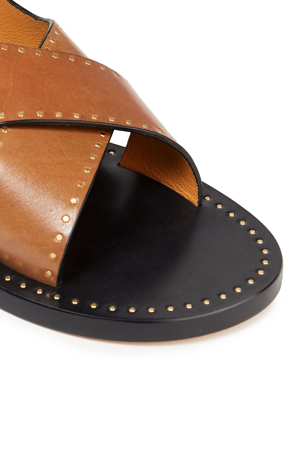 ISABEL MARANT Jane studded leather slingback sandals
