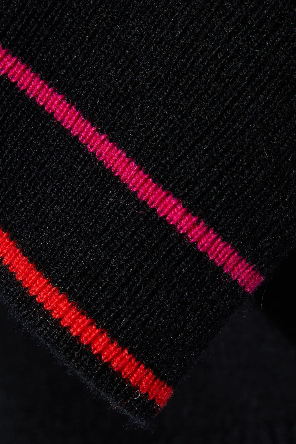 DIANE VON FURSTENBERG Brynn intarsia wool and cashmere-blend sweater