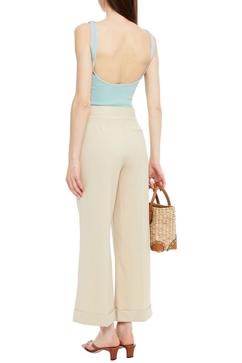 ZIMMERMANN Ribbed-knit tank
