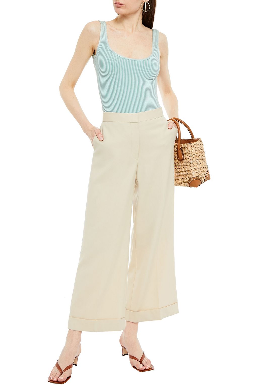 ZIMMERMANN Ribbed-knit tank