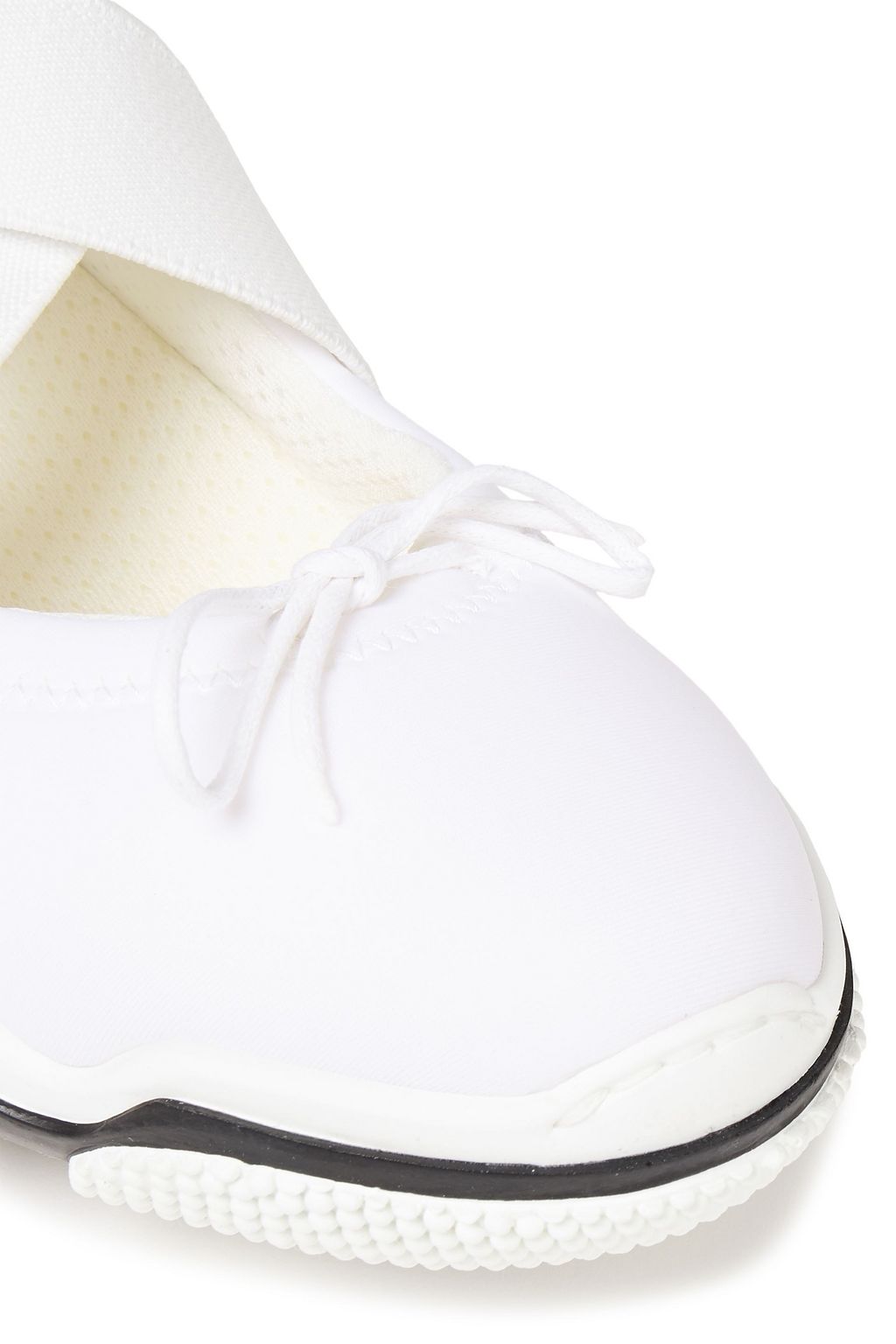 RED(V) Ballet bow-detailed neoprene sneakers