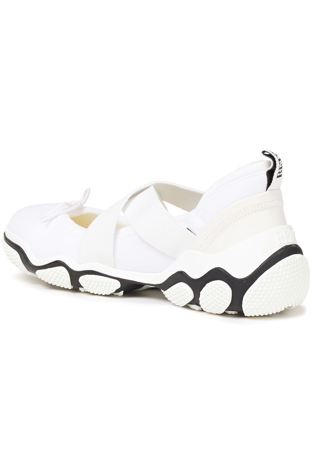 RED(V) Ballet bow-detailed neoprene sneakers
