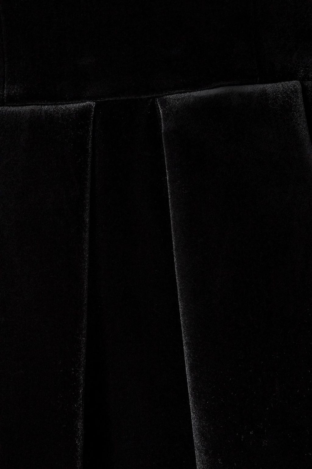ALEX PERRY Porter pleated velvet dress