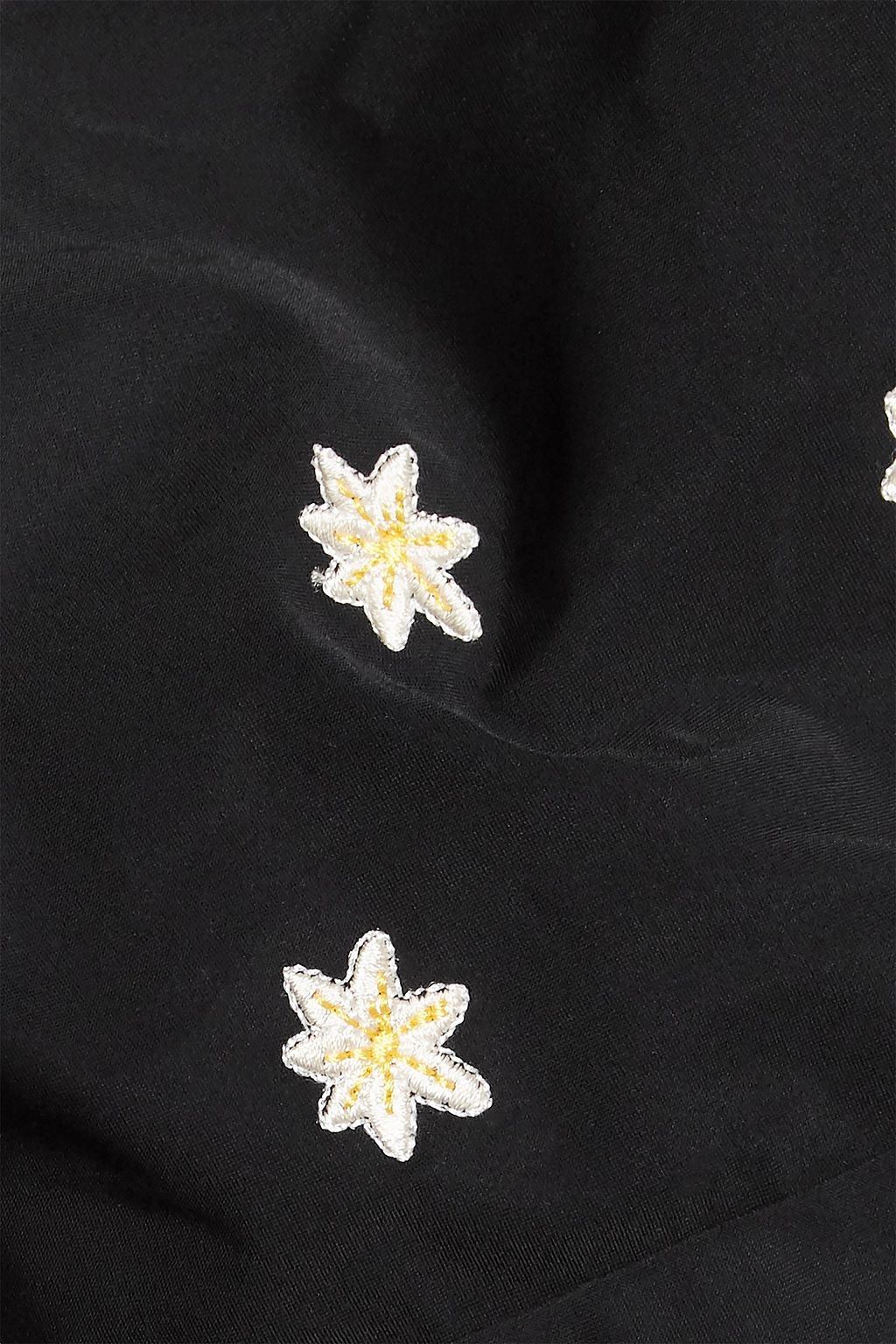 ANEMONE Narcissus embroidered swimsuit