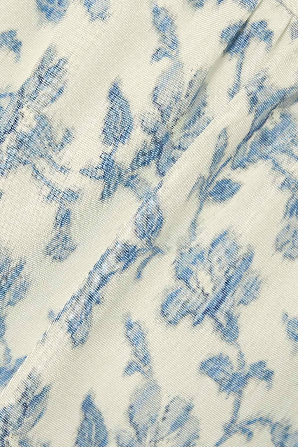 BROCK COLLECTION Floral-print cotton-blend faille skirt