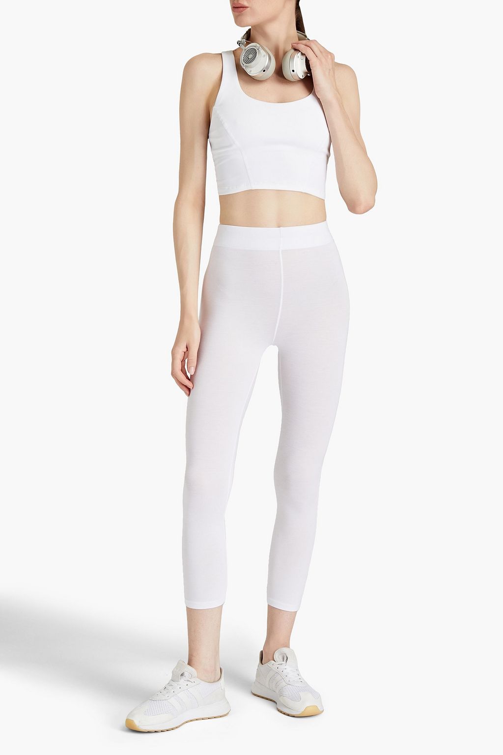 THE UPSIDE Monica embroidered sports bra