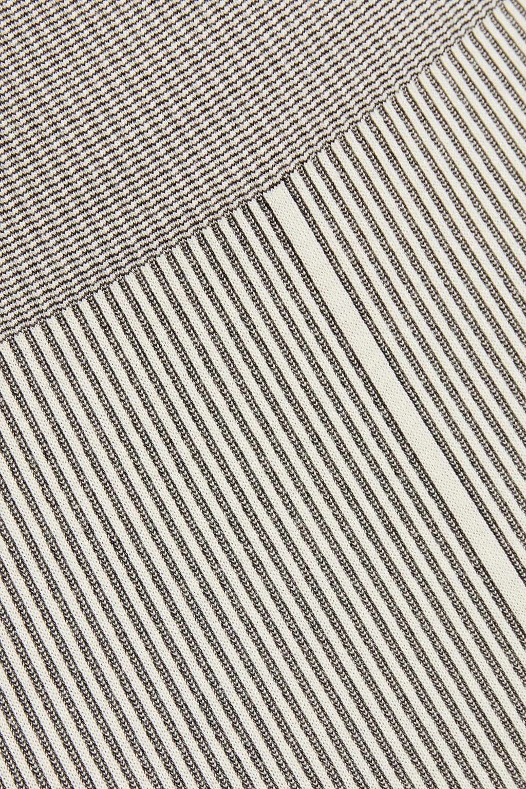 THE UPSIDE Circular Knit ribbed jacquard-knit leggings
