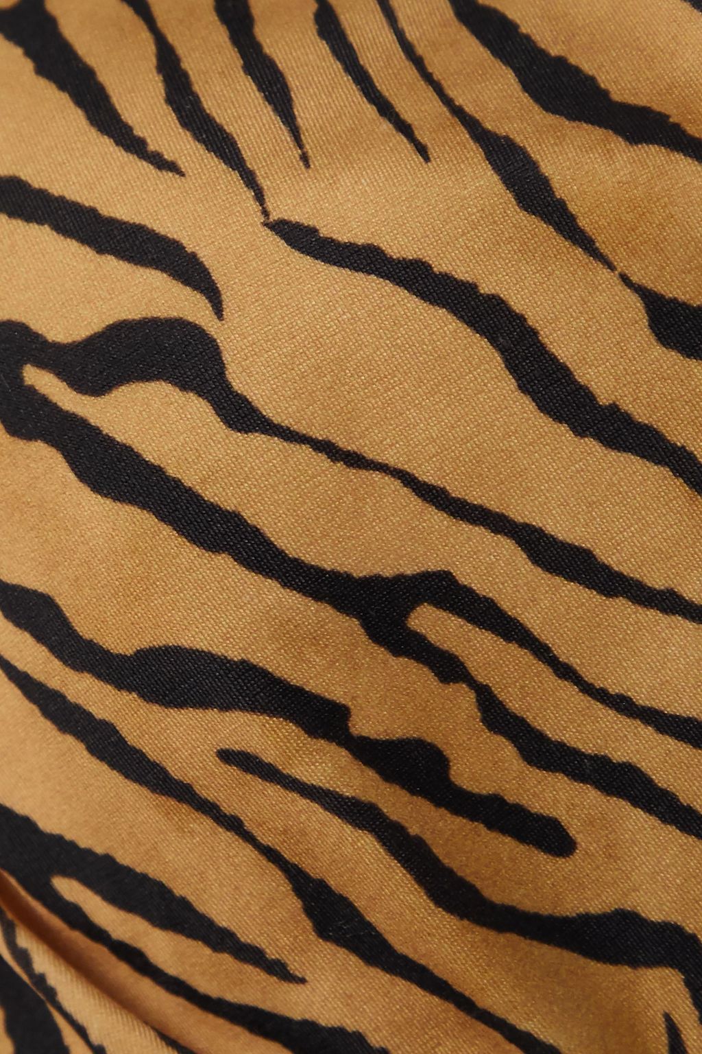 VIX PAULA HERMANNY Tiger-print triangle bikini top