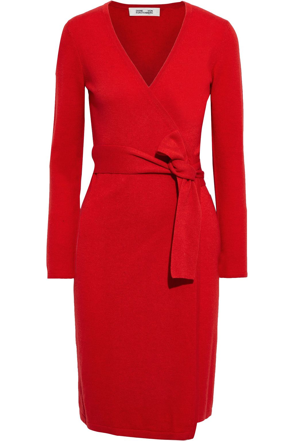 dvf linda cashmere dress