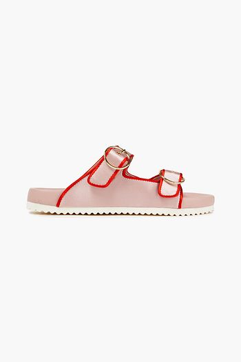 designer flat sandals