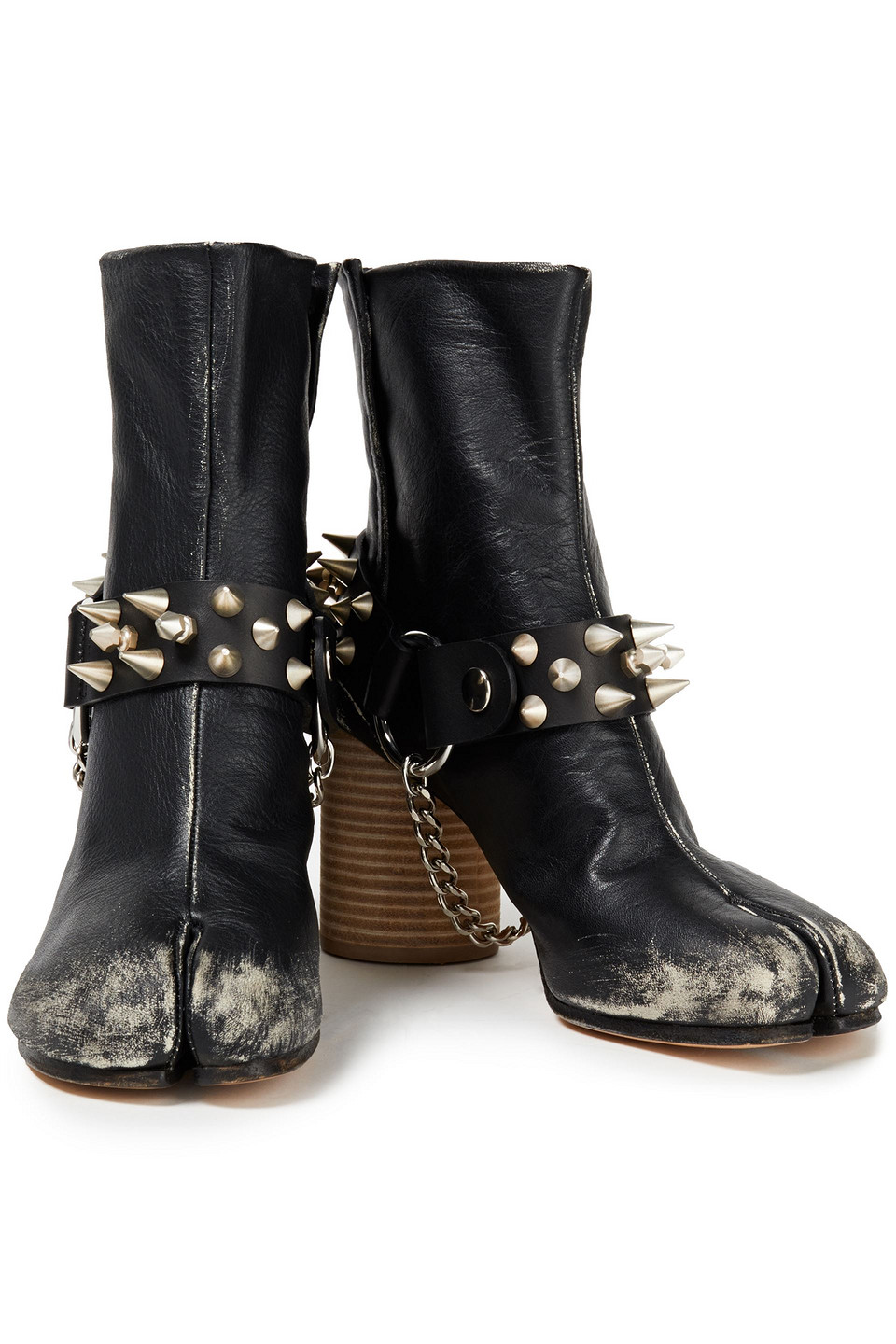 Maison margiela distressed boots online
