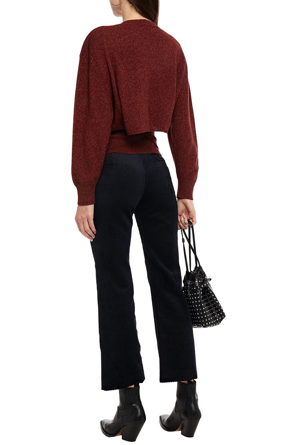 ISABEL MARANT Meero corduroy kick-flare pants