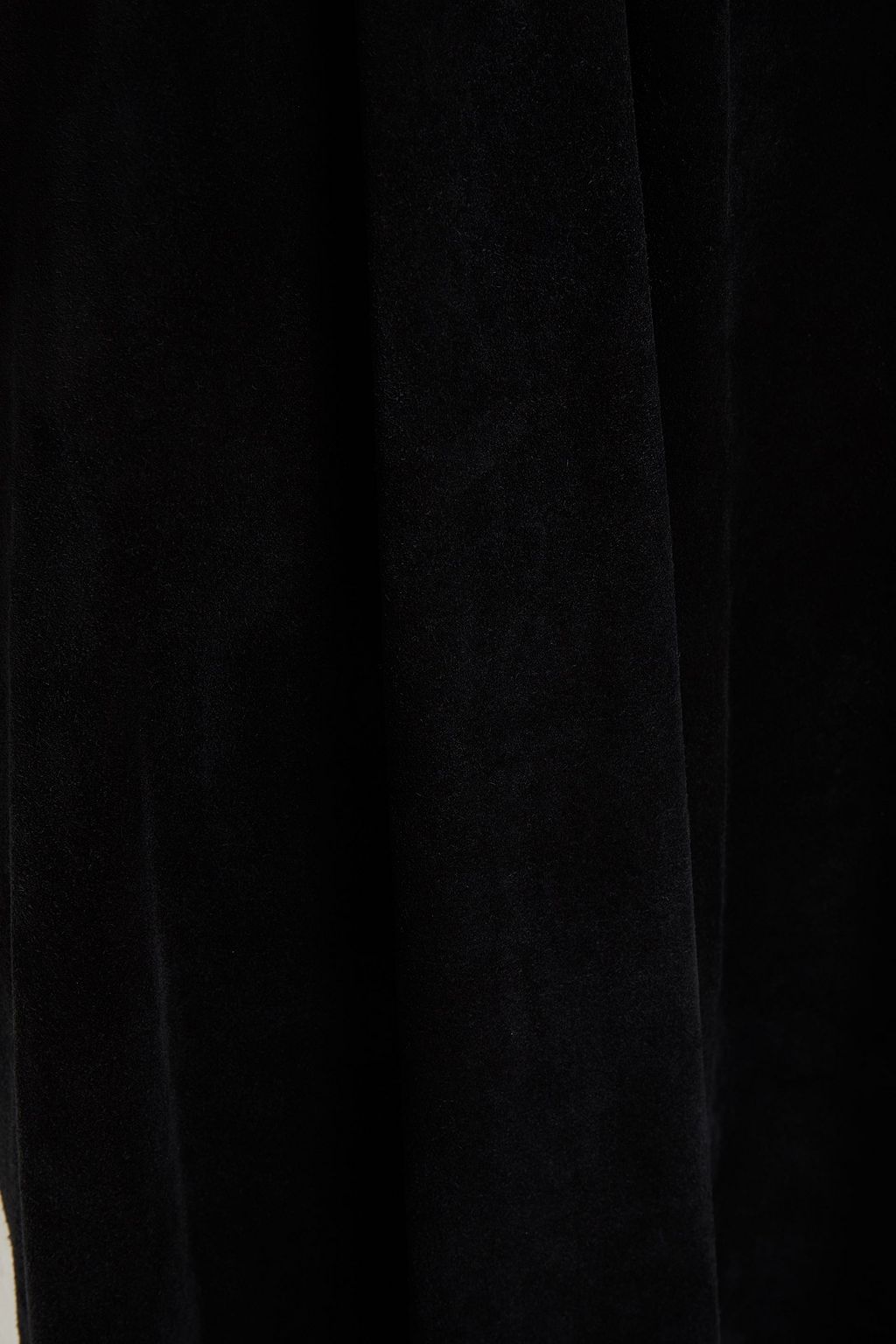 REDVALENTINO Fringed suede poncho