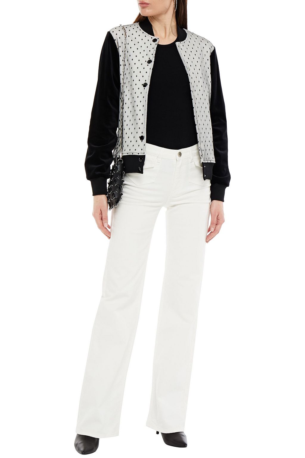 REDVALENTINO High-rise bootcut jeans