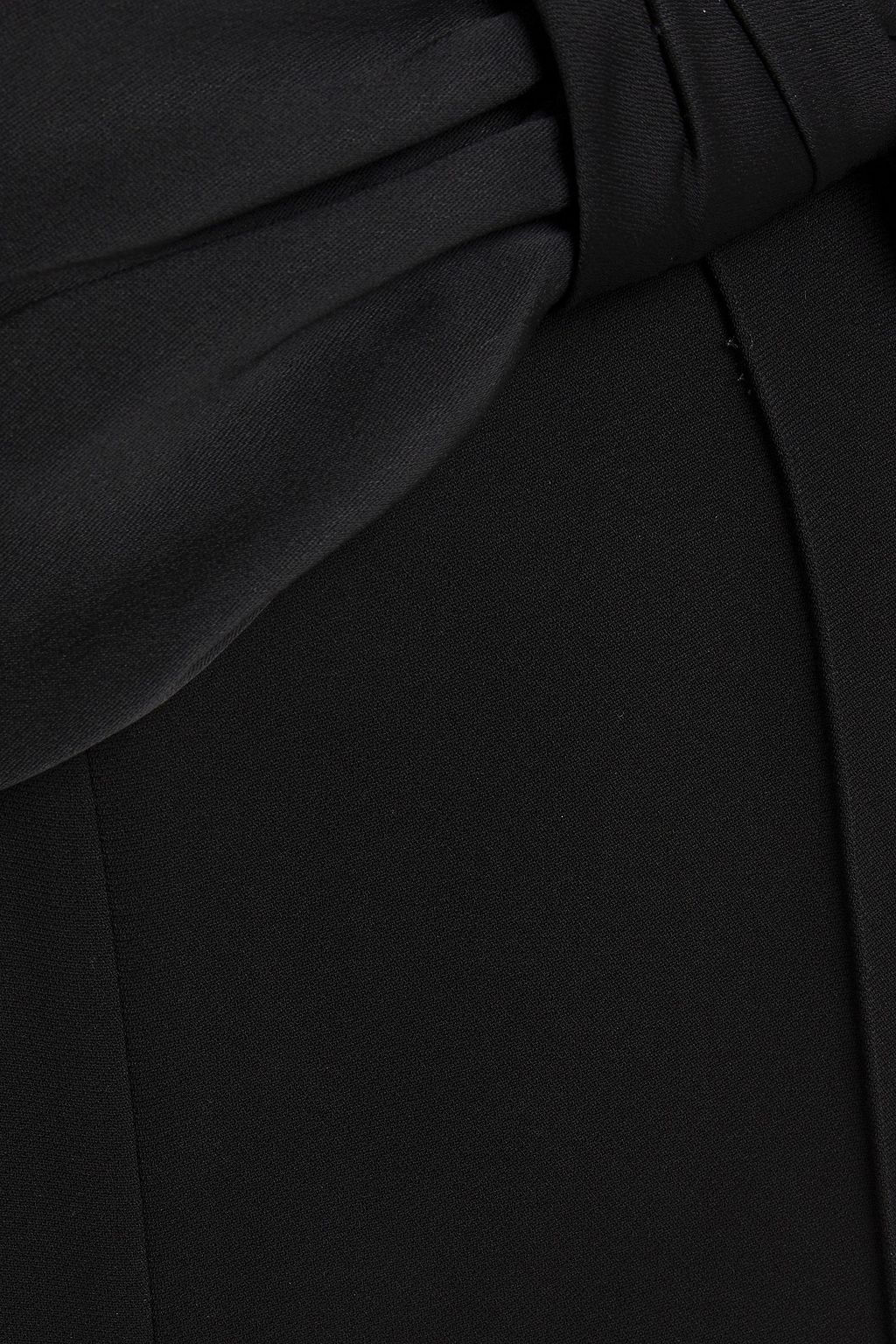 SIMKHAI Knotted crepe straight-leg pants