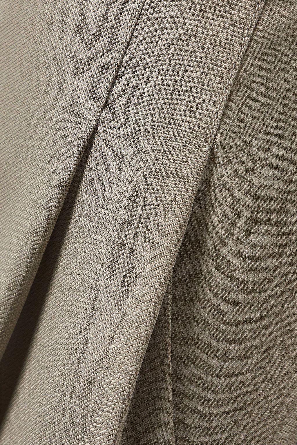 GAUCHERE Poe pleated twill wide-leg pants