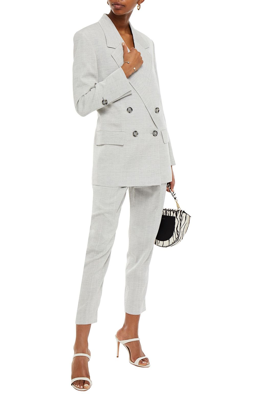 PROENZA SCHOULER Double-breasted woven blazer
