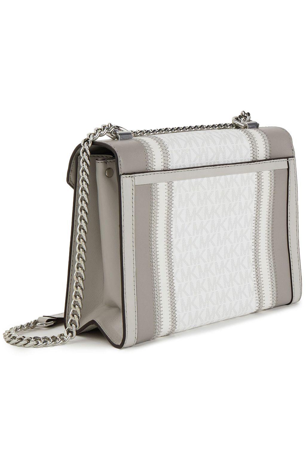 MICHAEL MICHAEL KORS Whitney logo-print faux leather shoulder bag