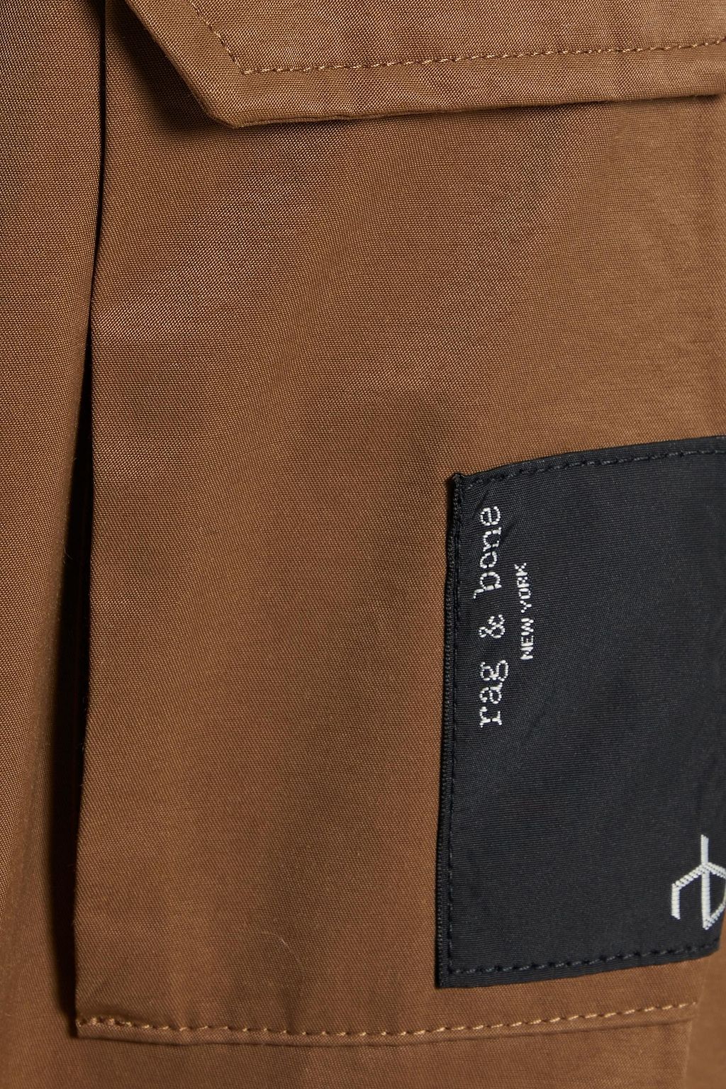 RAG & BONE Shield cotton-blend shell hooded jacket