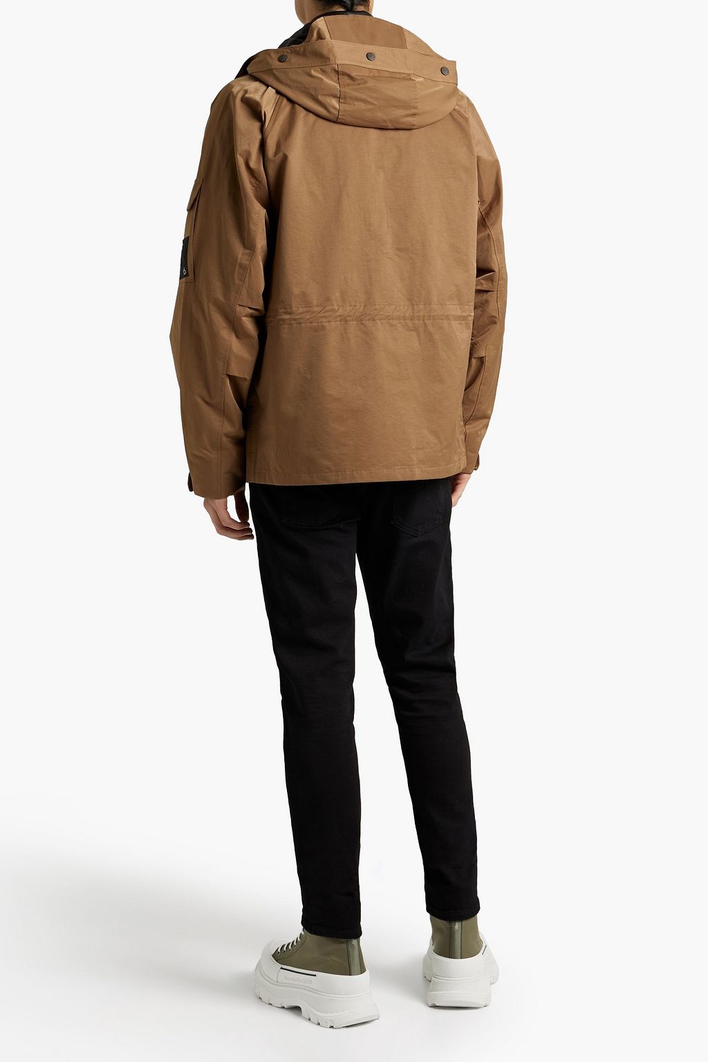 RAG & BONE Shield cotton-blend shell hooded jacket