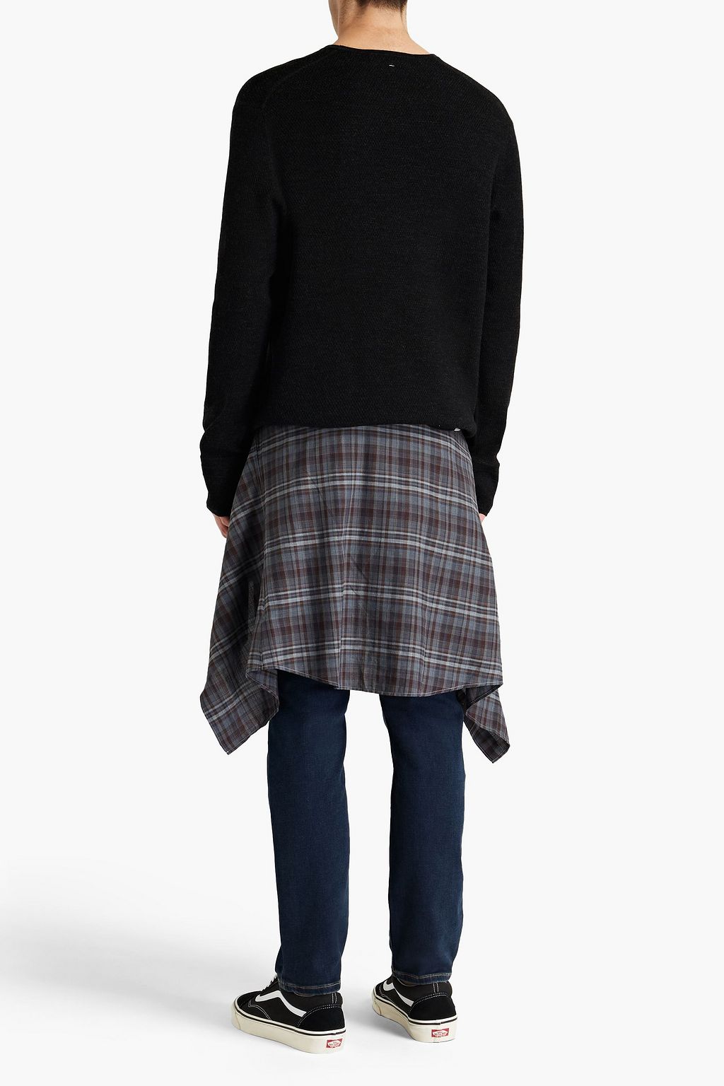 RAG & BONE Brushed mélange wool-blend sweater