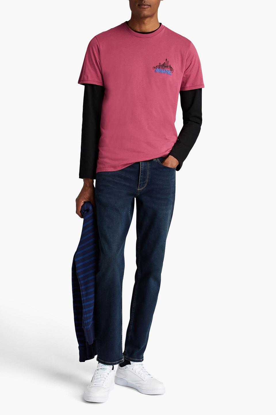 Rag & Bone Man Slim-fit Faded Denim Jeans