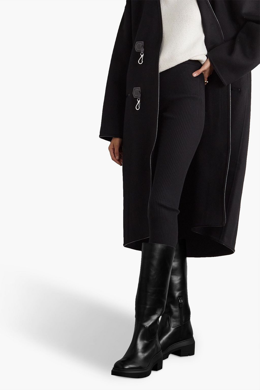 STUART WEITZMAN Norah kniehohe Stiefel aus Leder