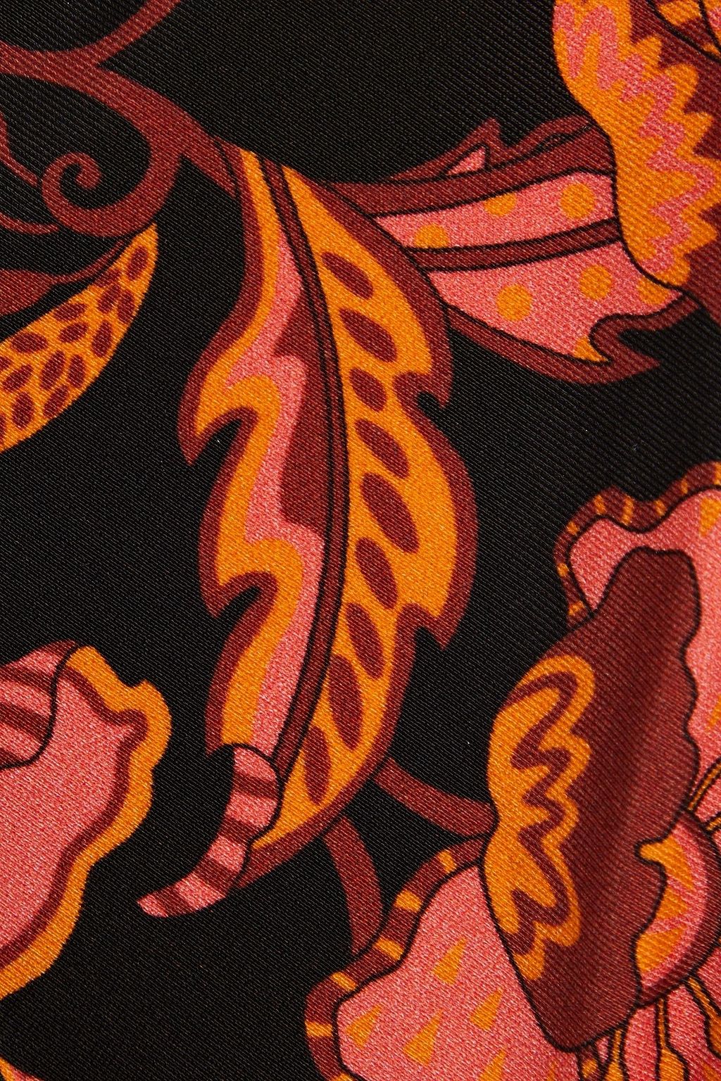 MATTEAU Floral-print mid-rise bikini briefs
