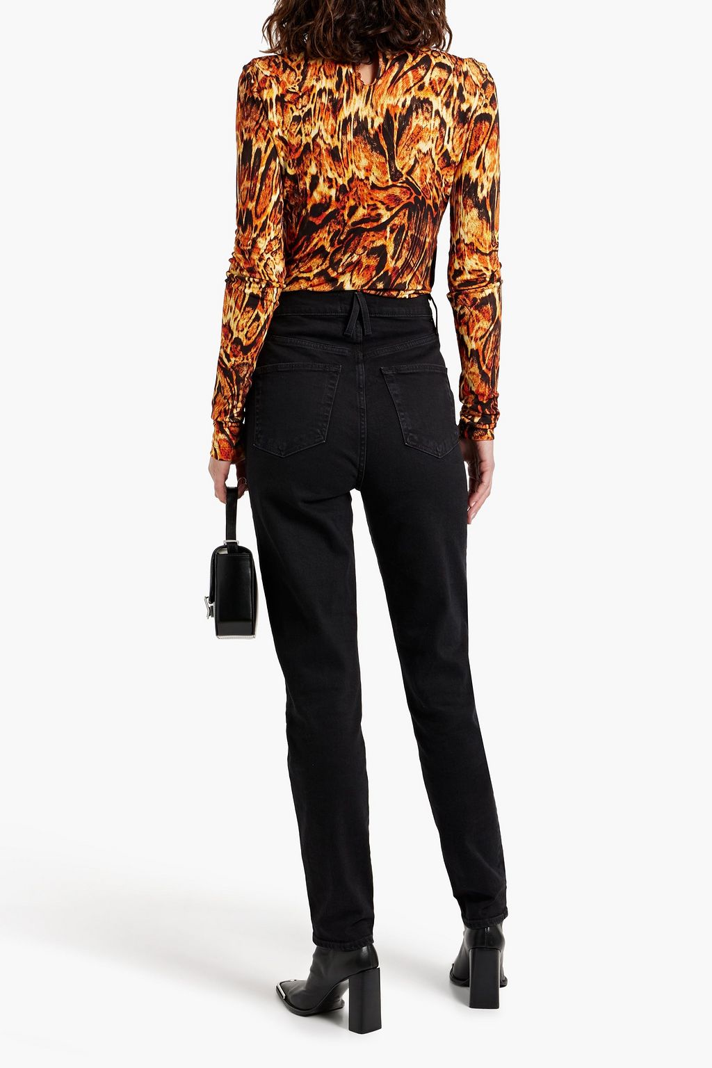 SLVRLAKE Beatnik high-rise slim-leg jeans