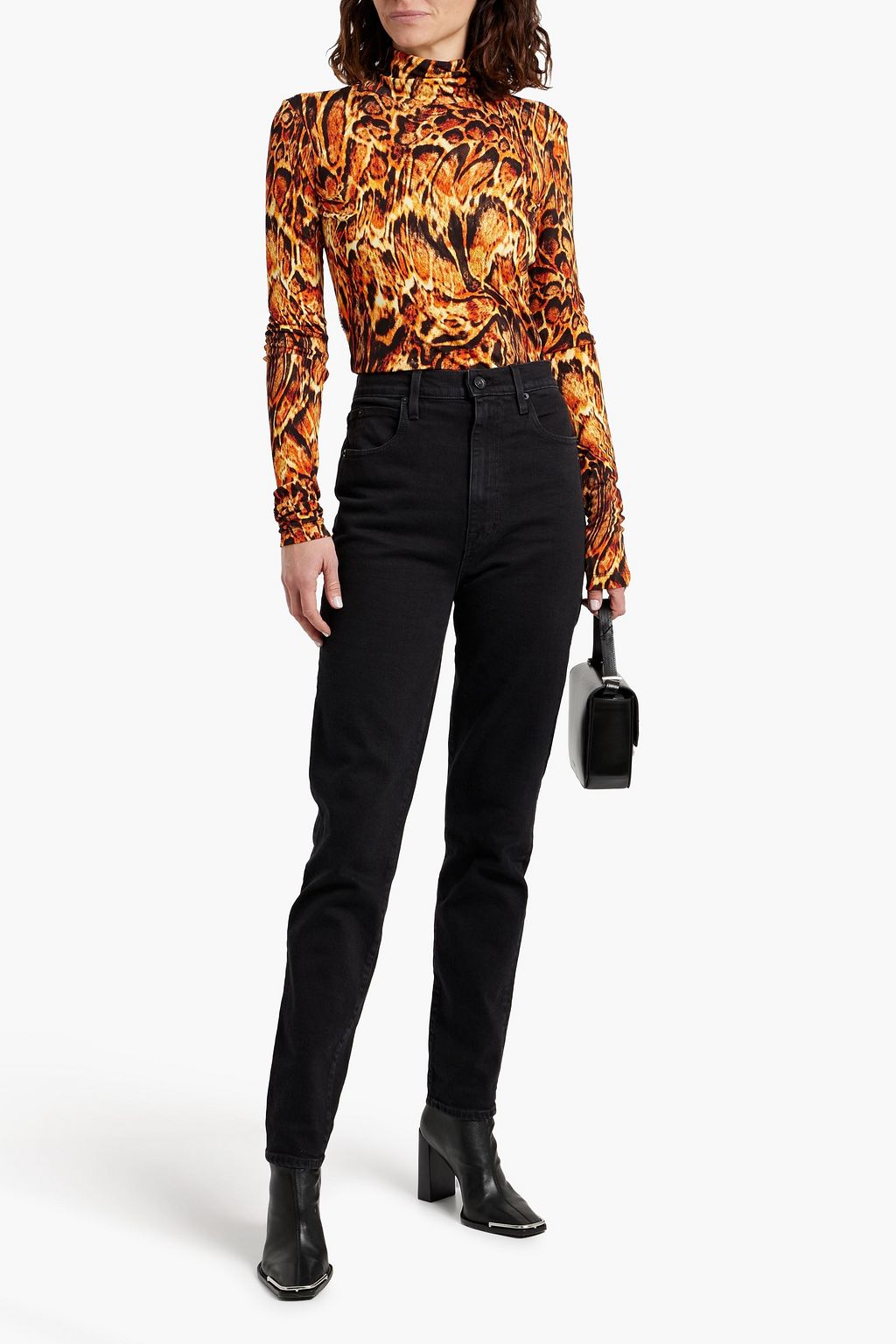 SLVRLAKE Beatnik high-rise slim-leg jeans