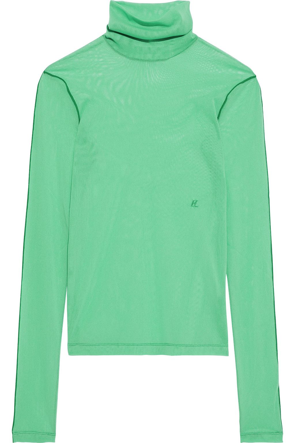 mint green turtleneck