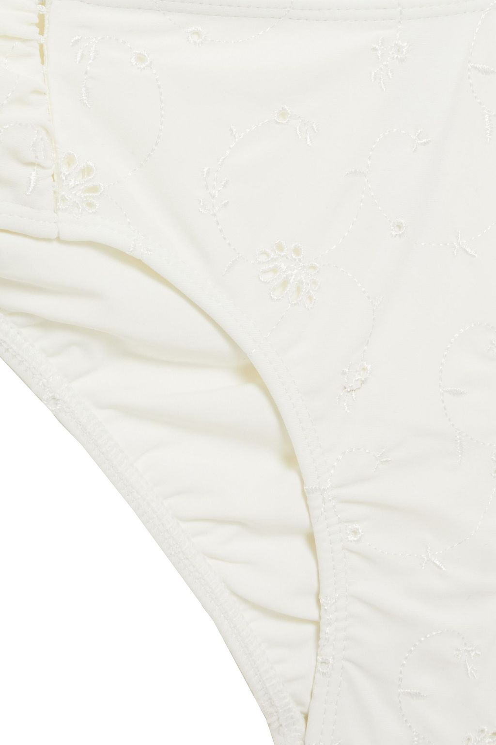 SIMKHAI Broderie anglaise low-rise bikini briefs