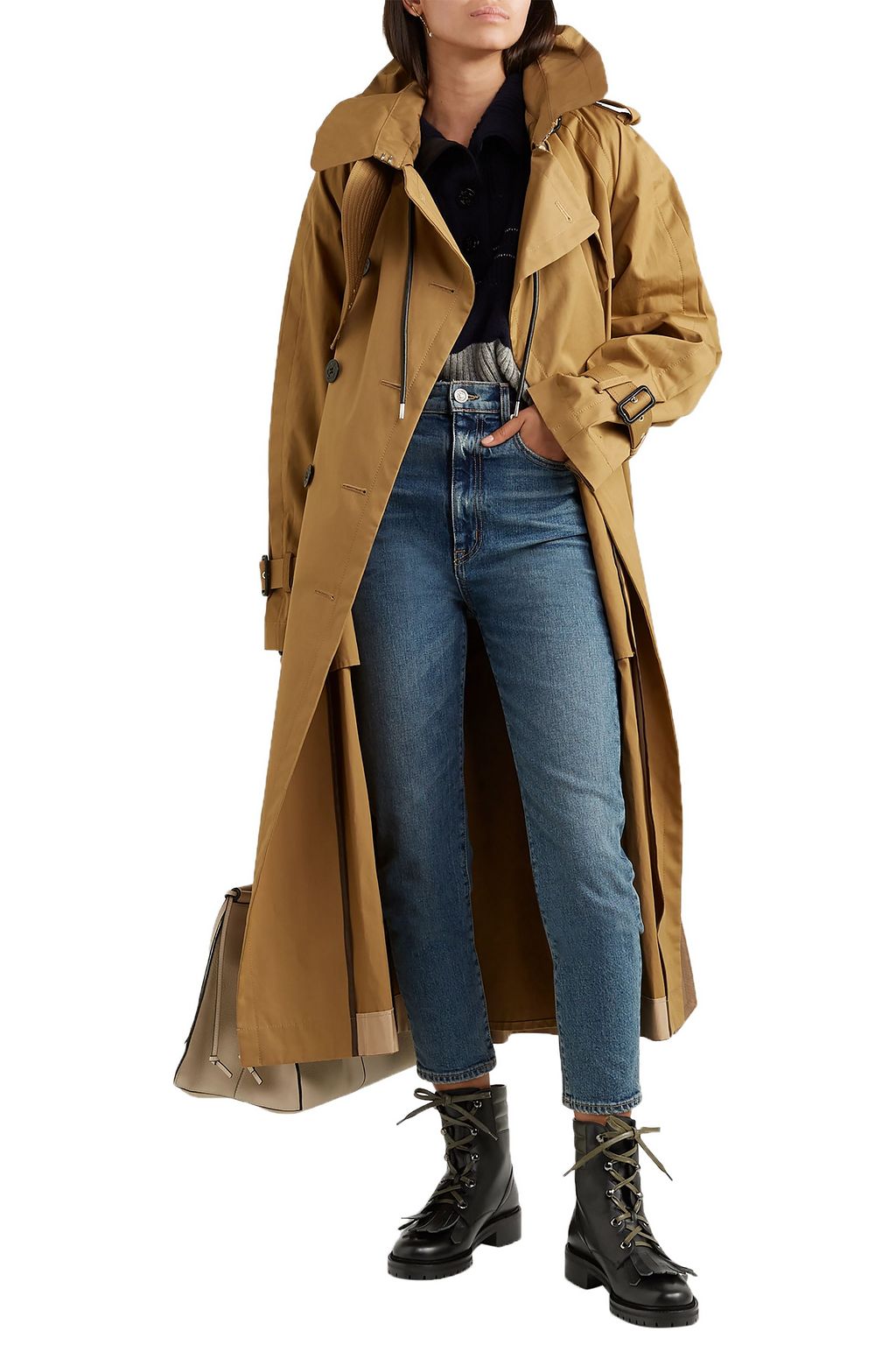 TABITHA SIMMONS Rhodes fringed two-tone leather ankle boots