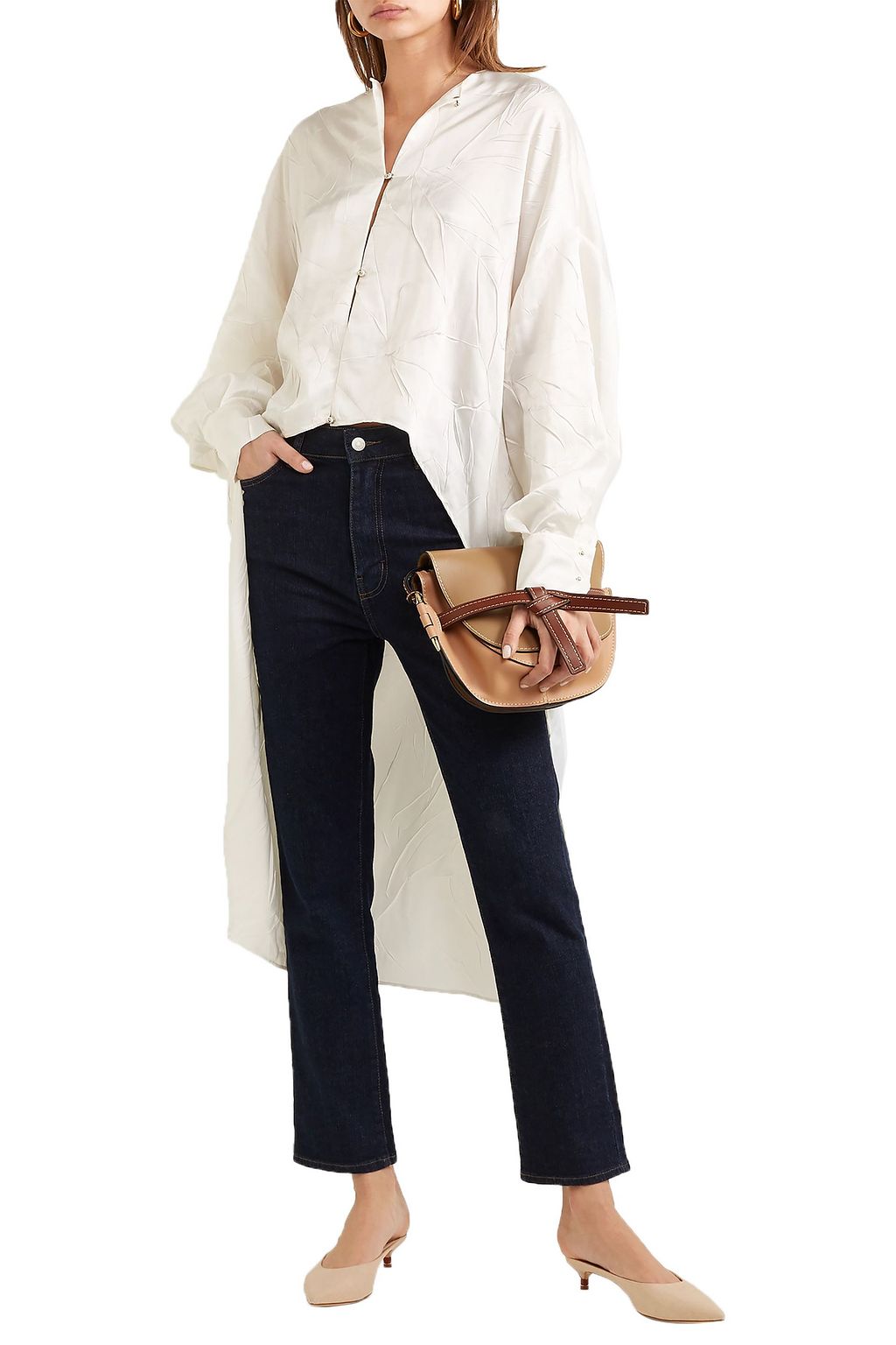 GABRIELA HEARST Rosendo linen mules