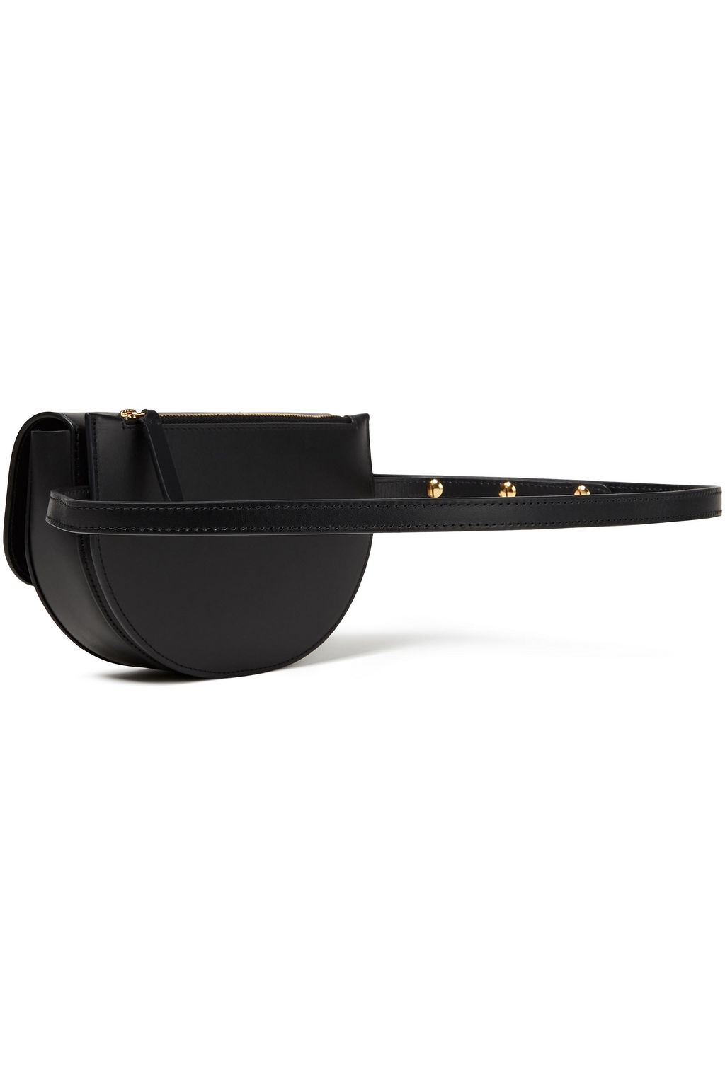WANDLER Anna faux pearl-embellished leather belt bag