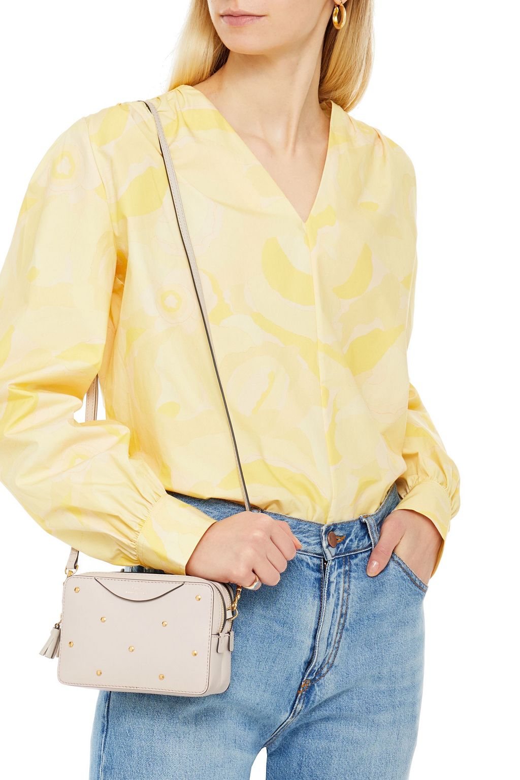 ANYA HINDMARCH Studded leather shoulder bag