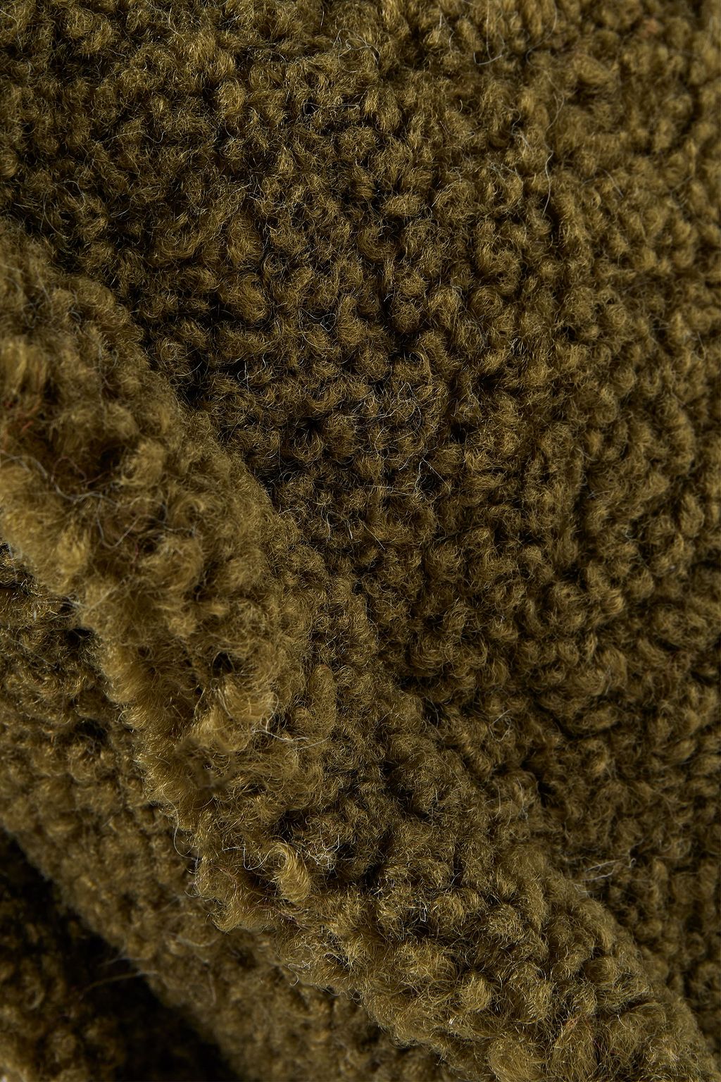 STAND STUDIO Lola faux shearling tote