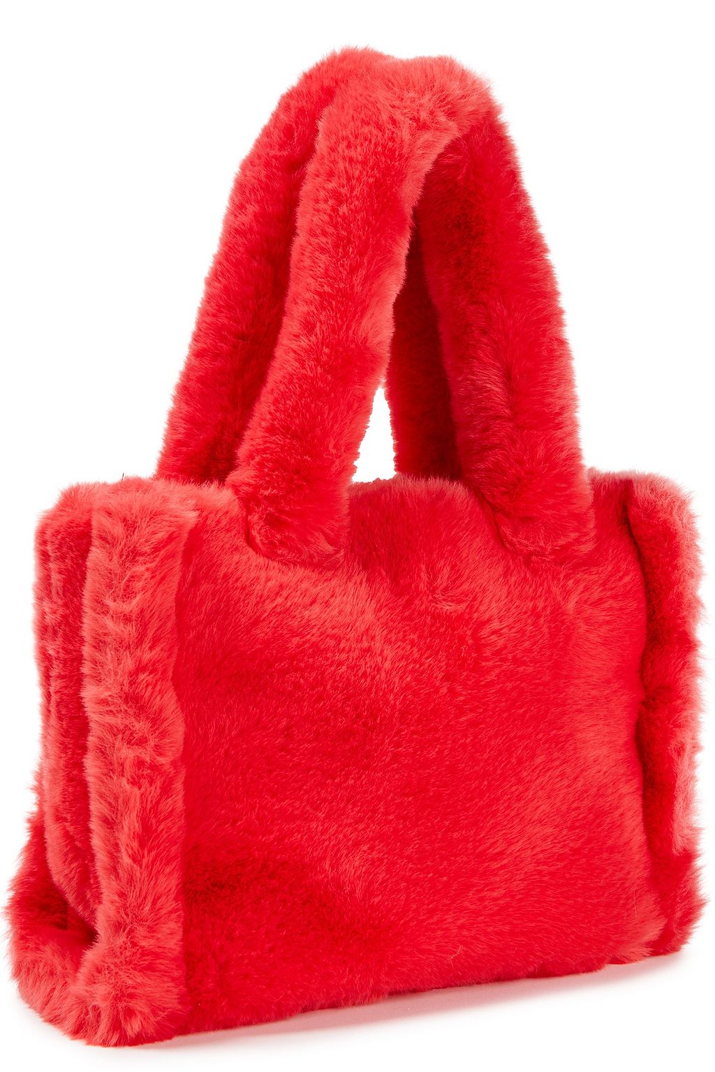 STAND STUDIO Lola faux fur tote