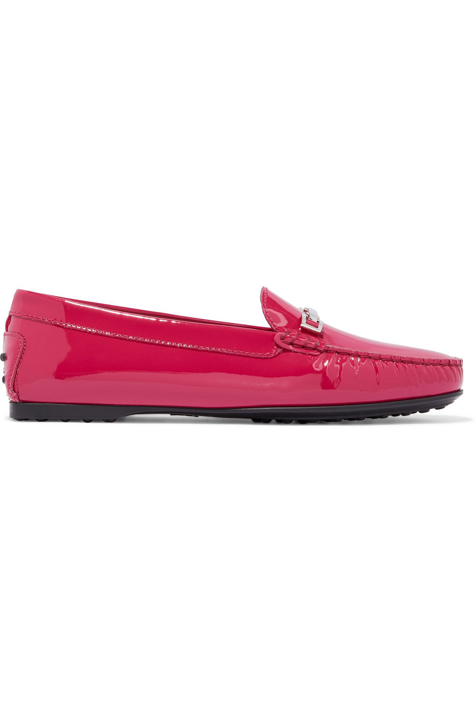 City Gommino embellished patent-leather loafers