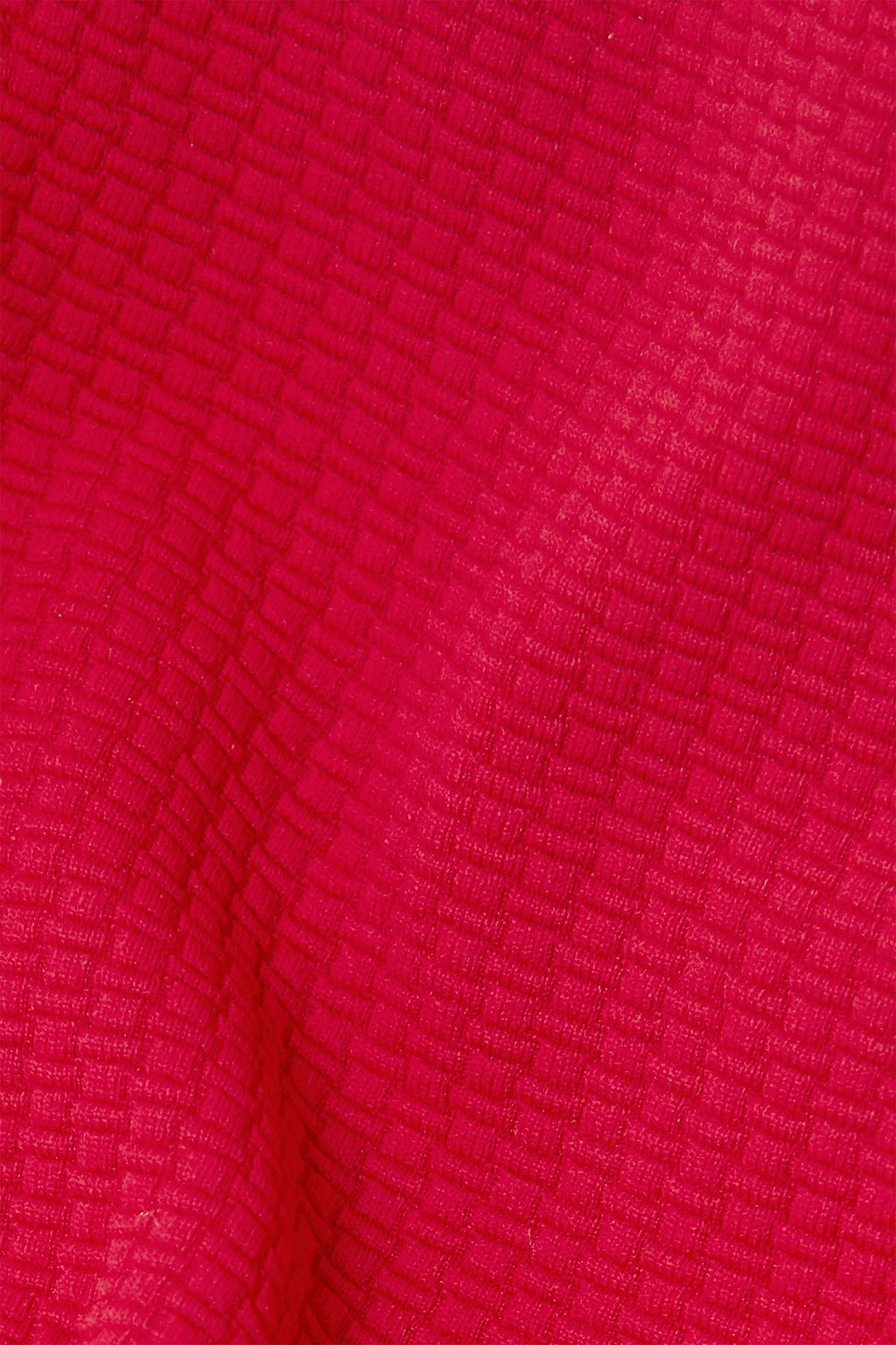 MARYSIA Santa Clara scalloped stretch-crepe bikini top